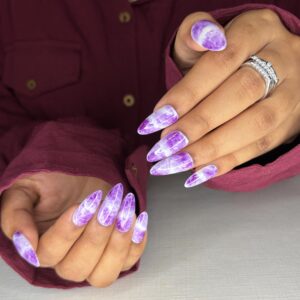 Amethyst Violet Veins