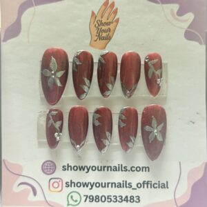 Silver Bloom on Wine